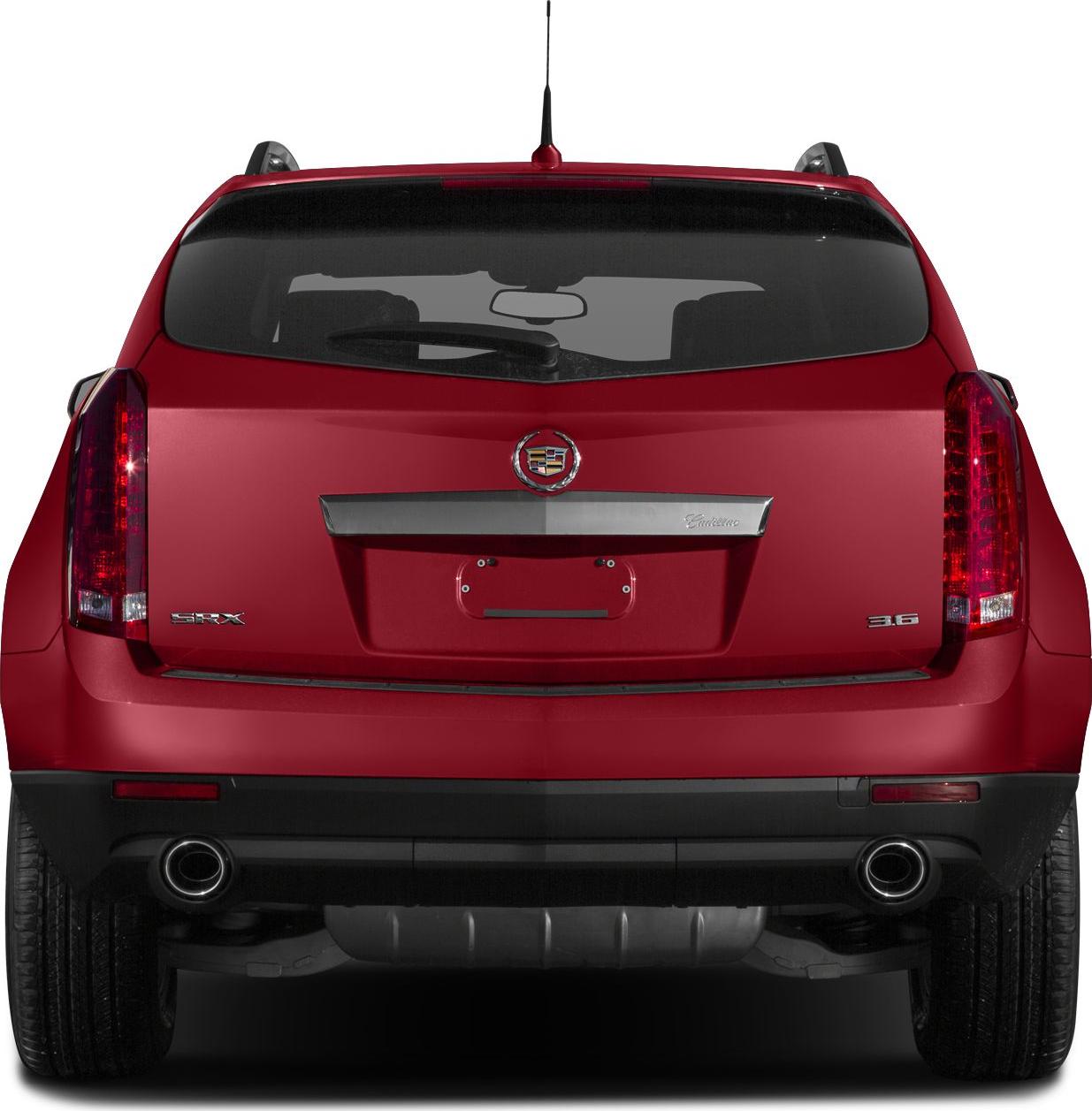 Rear view with vertical taillights, dual exhausts, and rear window wiper