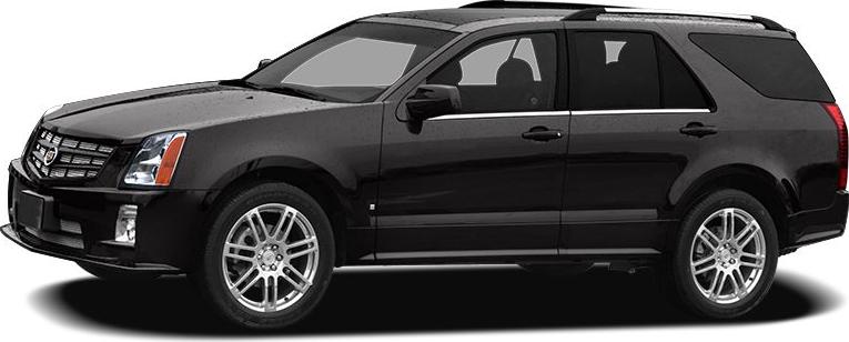 Side profile of black luxury SUV with alloy wheels and tinted windows