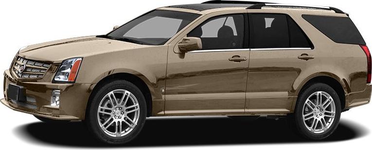 Side profile with alloy wheels and roof rails