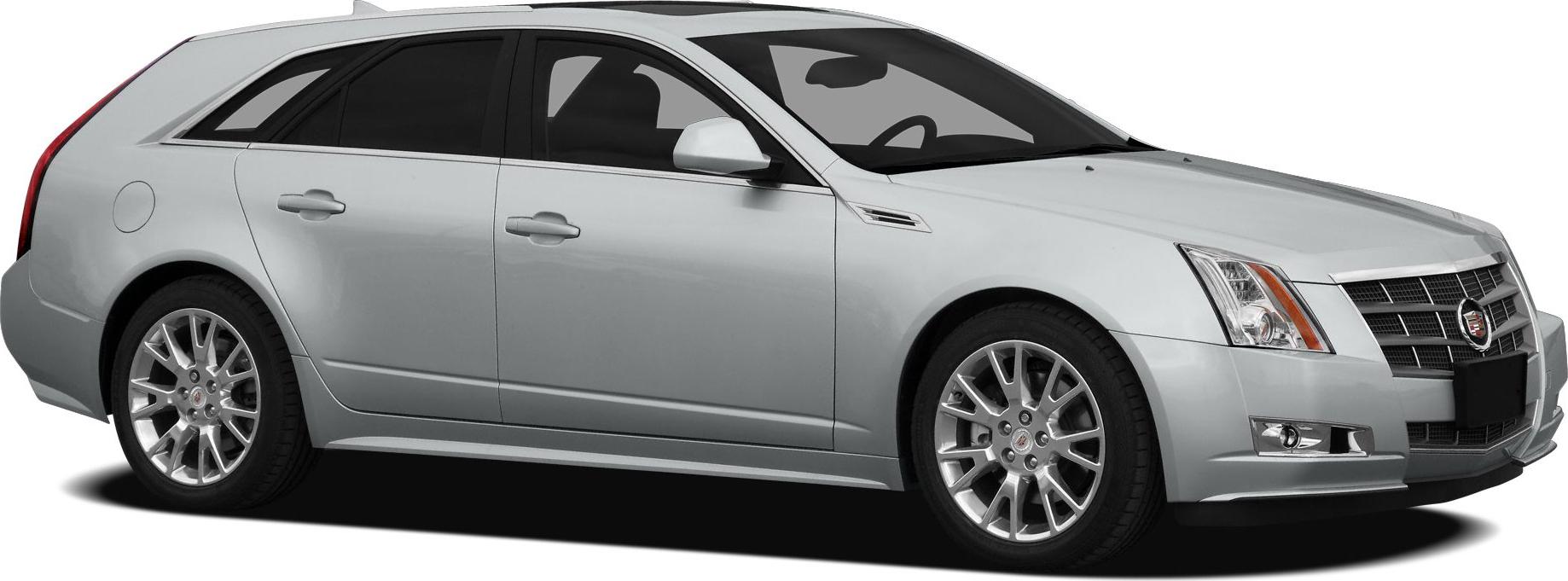 Silver sport wagon side view with alloy wheels and angular design