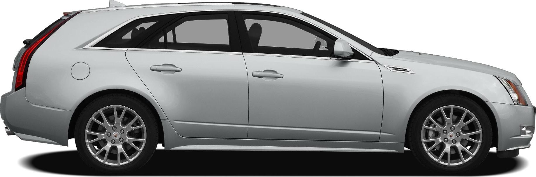 2010 Cadillac CTS II Sport Wagon Side View Right