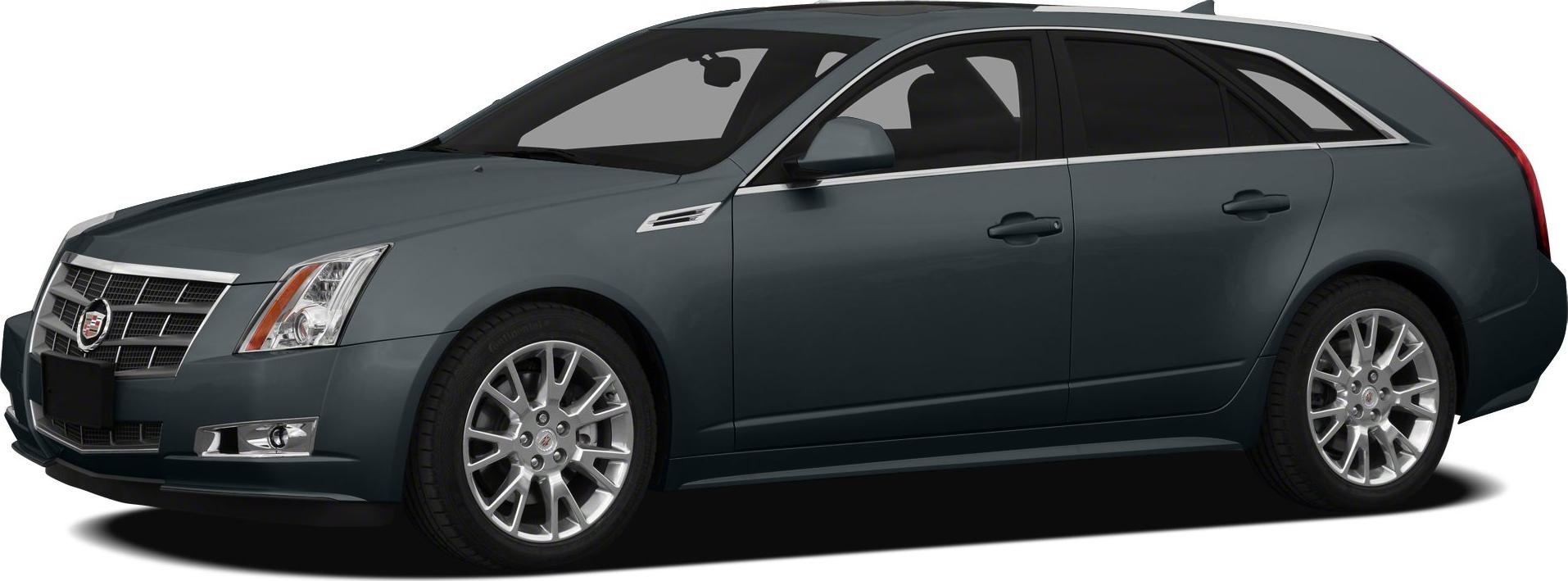 Side profile of sport wagon with multi-spoke wheels