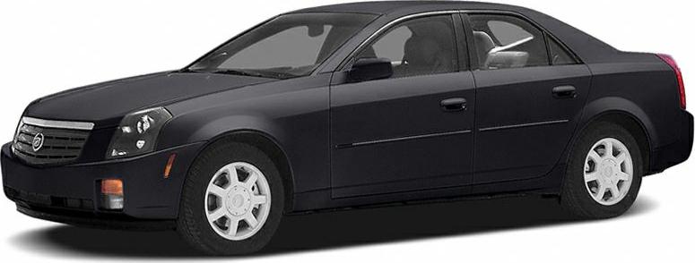 Four-door sedan front side profile with visible wheels and dark paint.