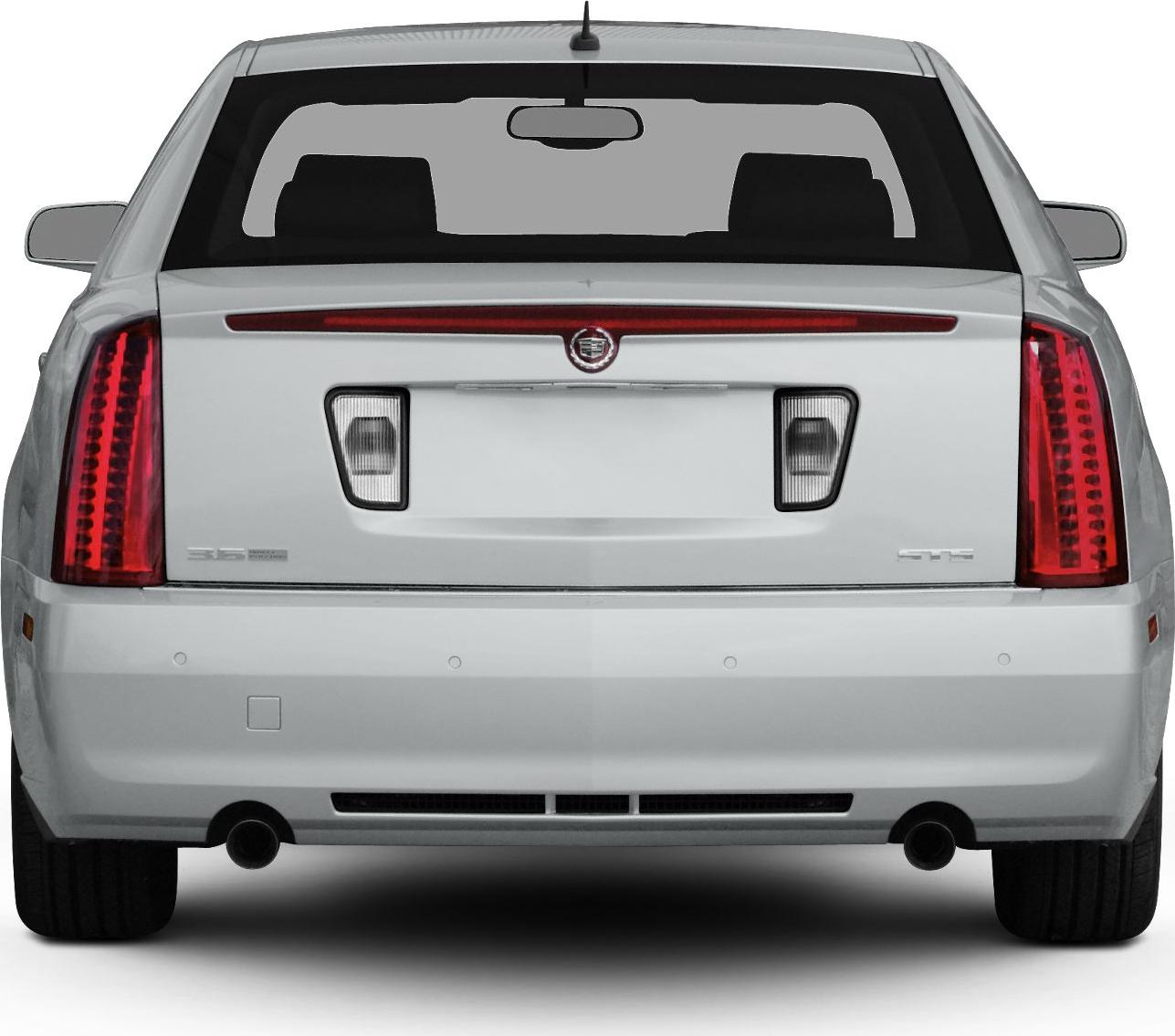 2005 Cadillac STS Rear View