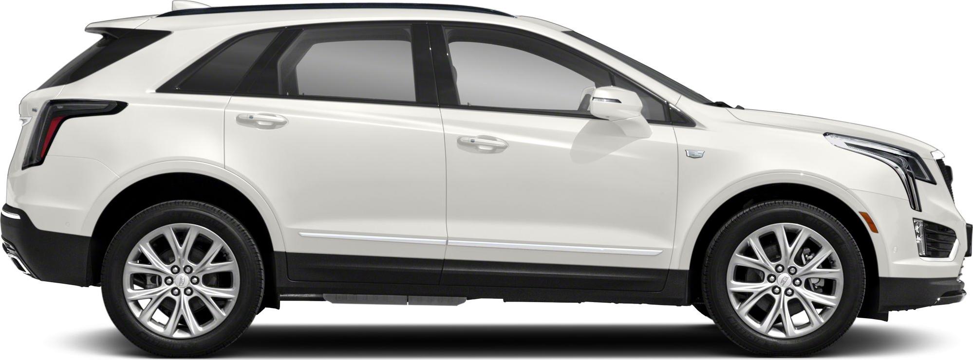 2020 Cadillac XT5 (facelift 2020) Side View Right