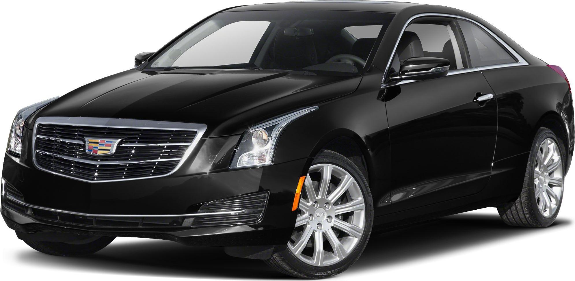 Front view of sleek coupe with LED headlights and alloy wheels