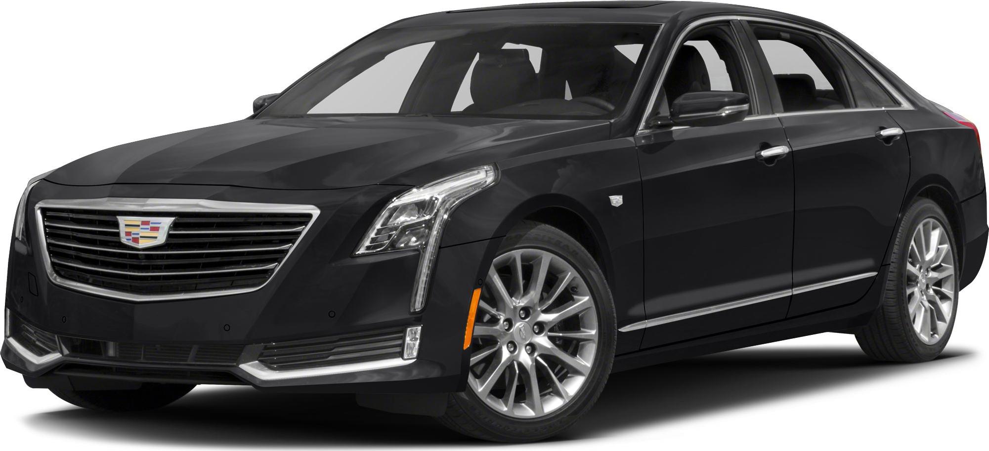 Luxury sedan with LED headlights and chrome grille