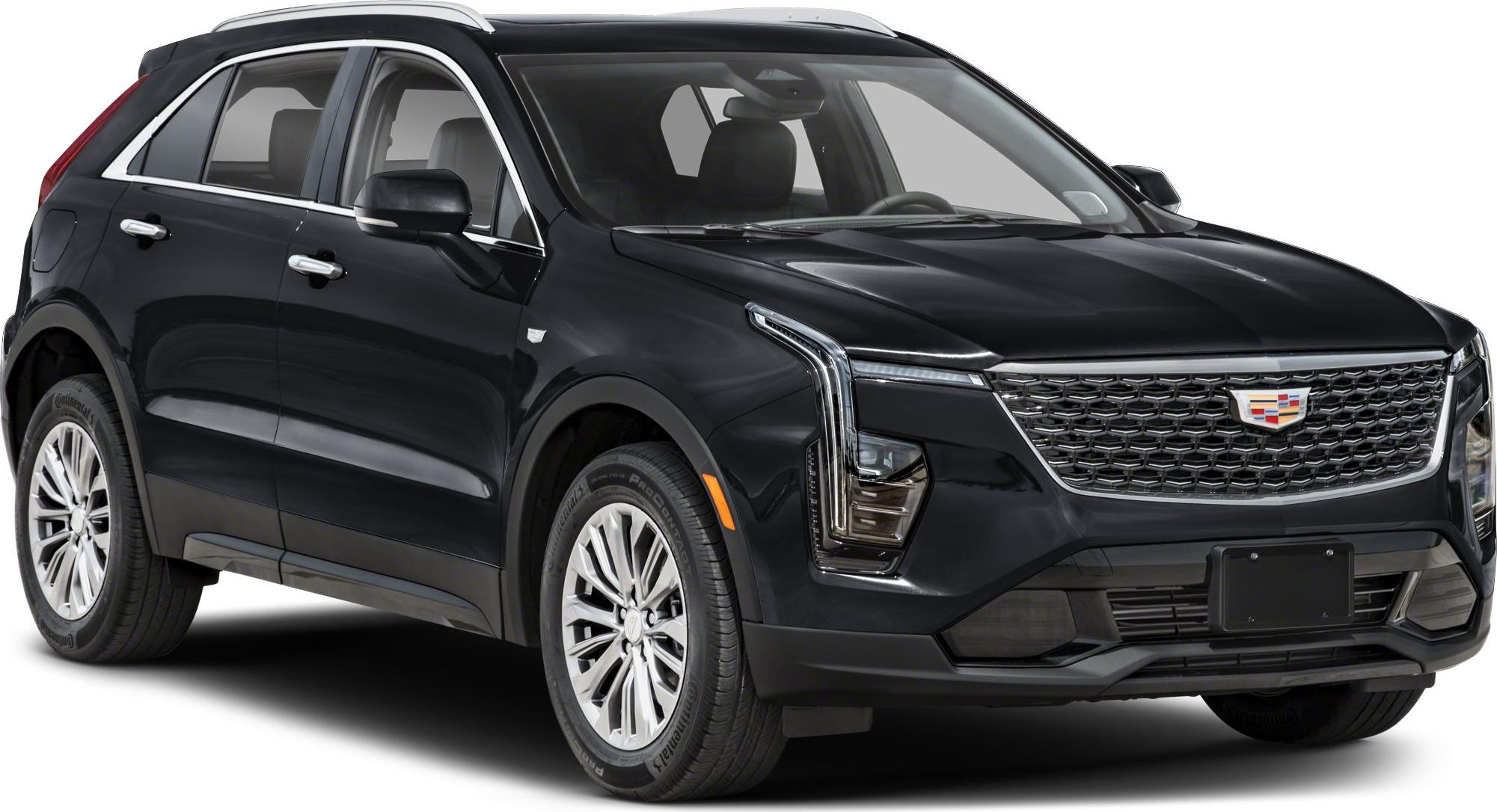 Modern SUV front with bold grille and vertical LED headlights