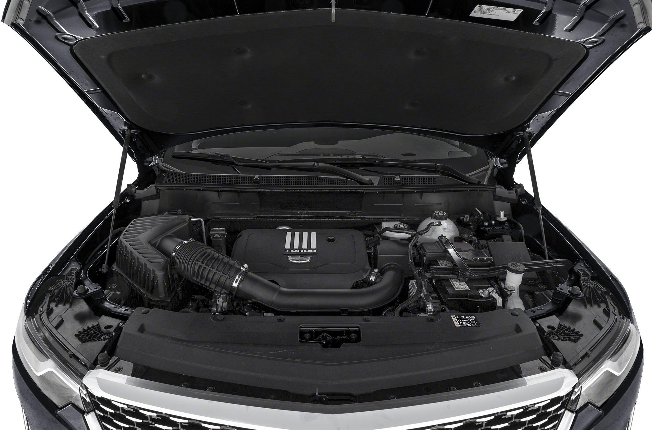 Turbocharged engine and air intake system in open engine bay
