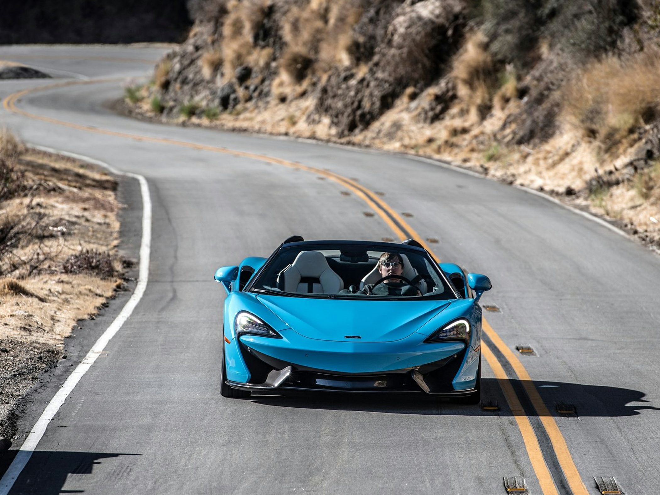 2017 McLaren 570S Spider Front View