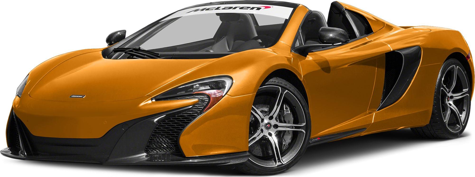 3/4 front-left view, Mclaren Orange