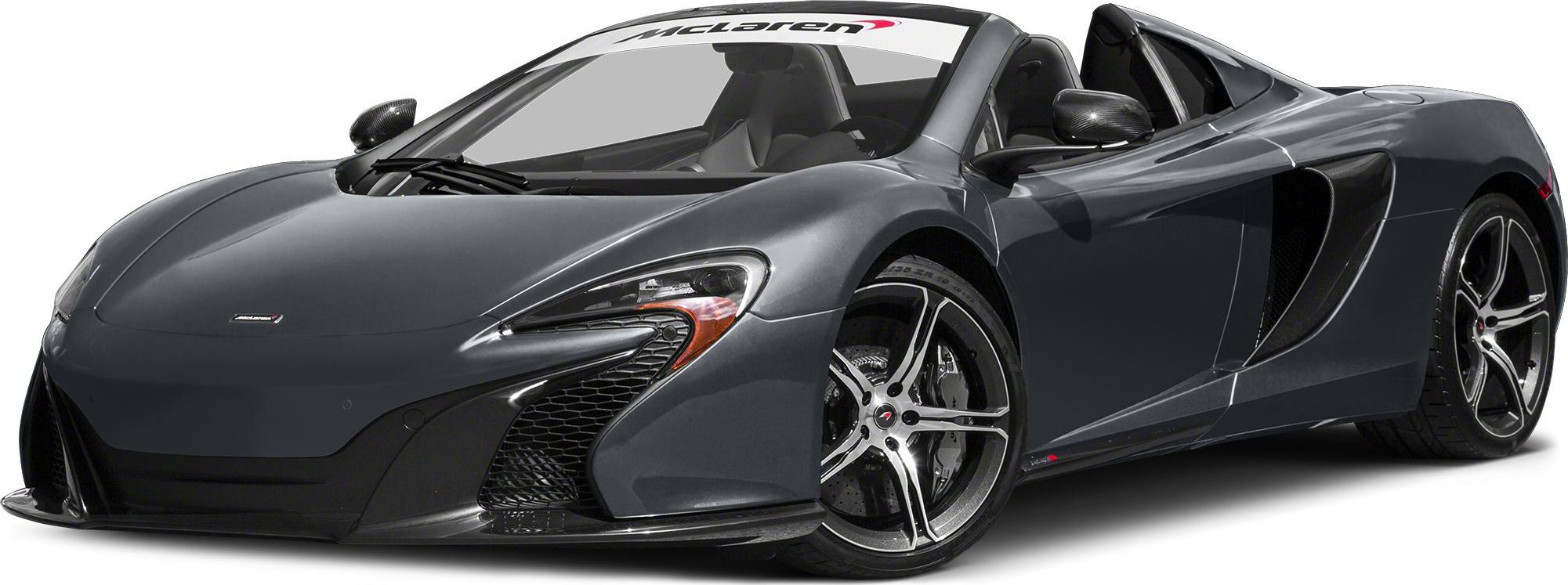 Front side view of a sleek sports convertible with aerodynamic features.