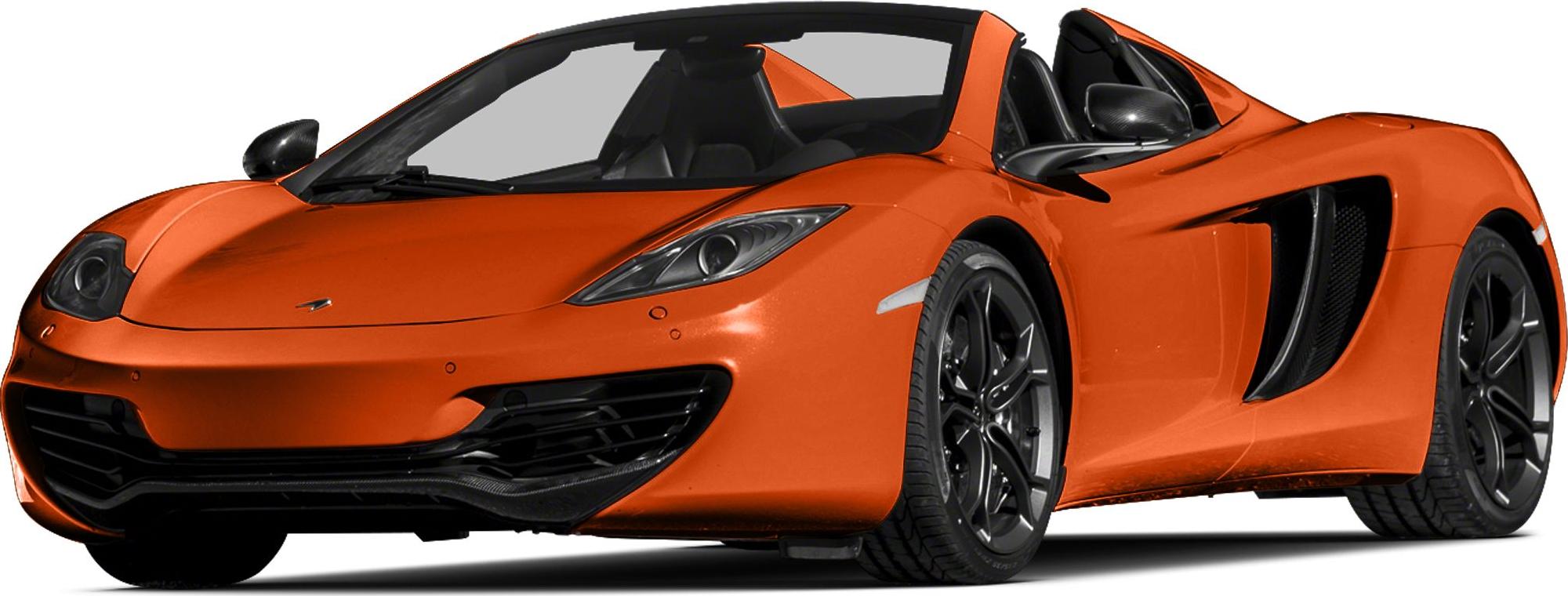 3/4 front-left view, Volcano Orange