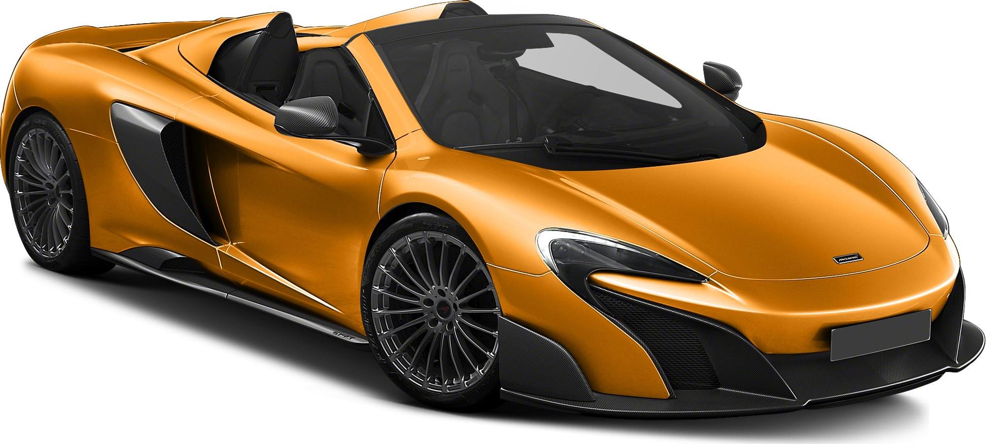 3/4 front-right view, Mclaren Orange