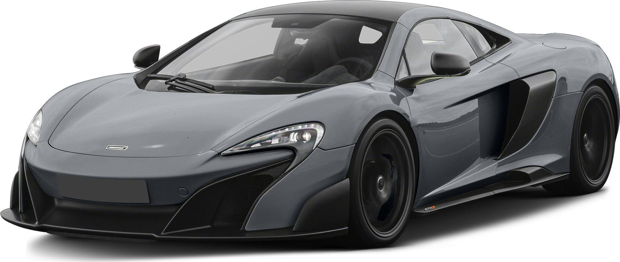 Mid-engine coupe with aerodynamic front splitter and side air intakes