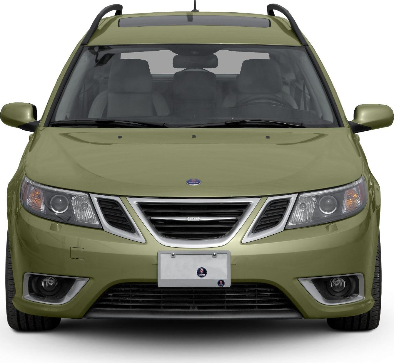 2008 Saab 9-3 Sport Combi II (facelift 2007) Front View
