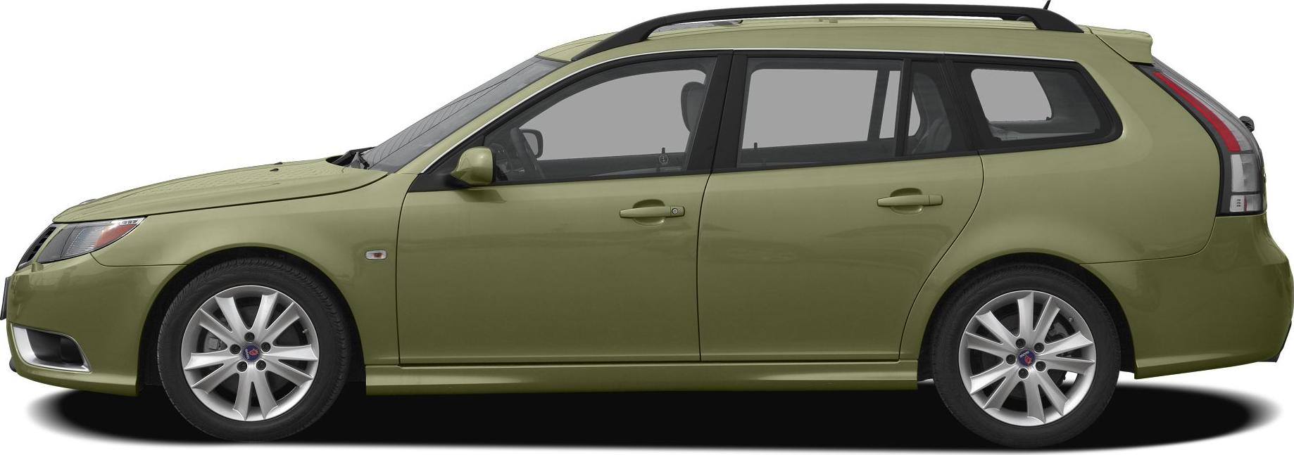2008 Saab 9-3 Sport Combi II (facelift 2007) Side View Left