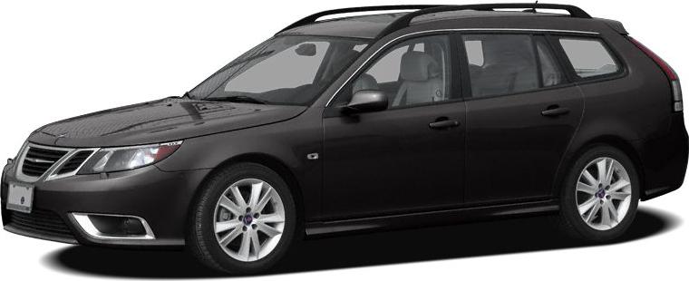 Black wagon with roof rails and alloy wheels side profile