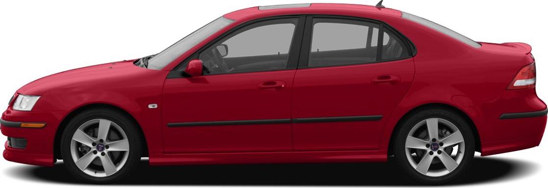 2003 Saab 9-3 Sedan II Side View Left