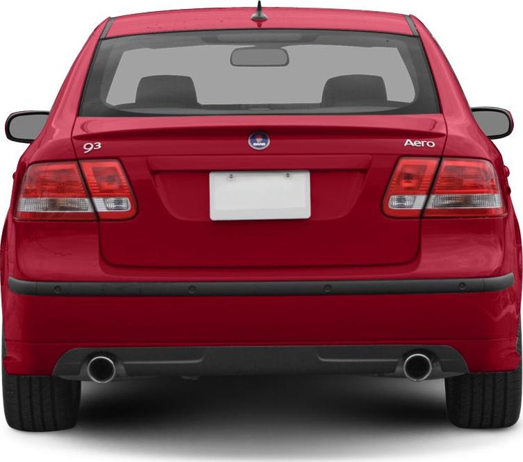 2003 Saab 9-3 Sedan II Rear View