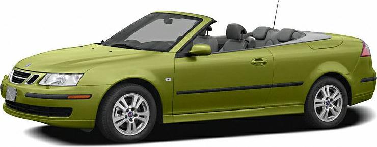 3/4 front-left view, Lime Yellow Metallic