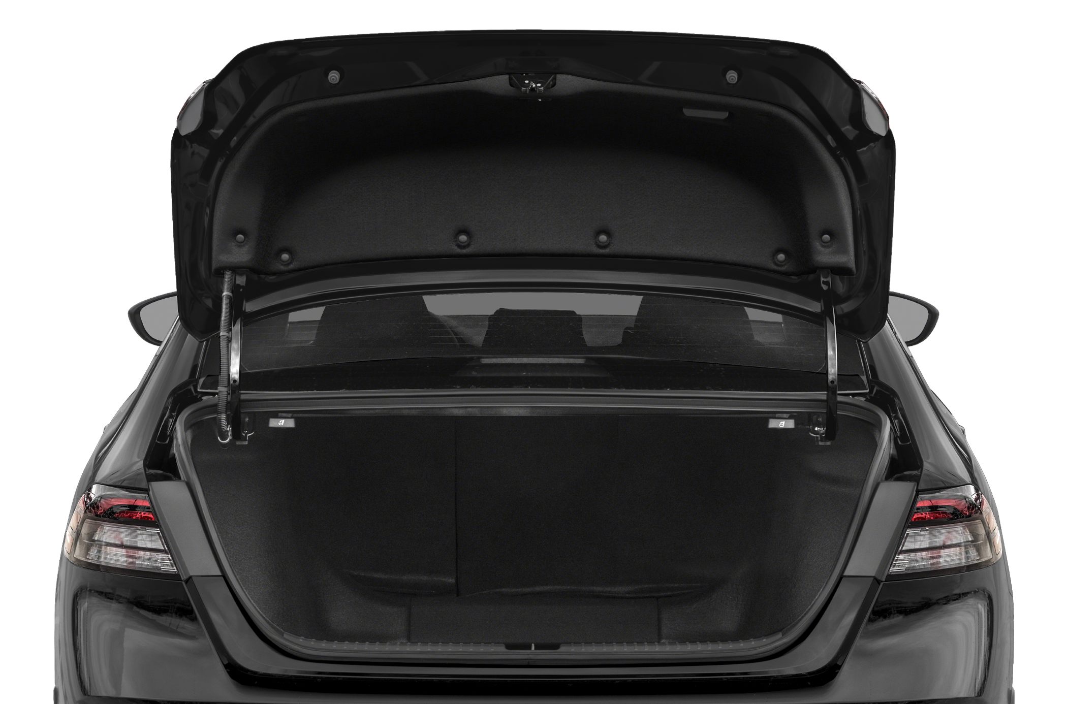 Open trunk with spacious cargo area and wide opening