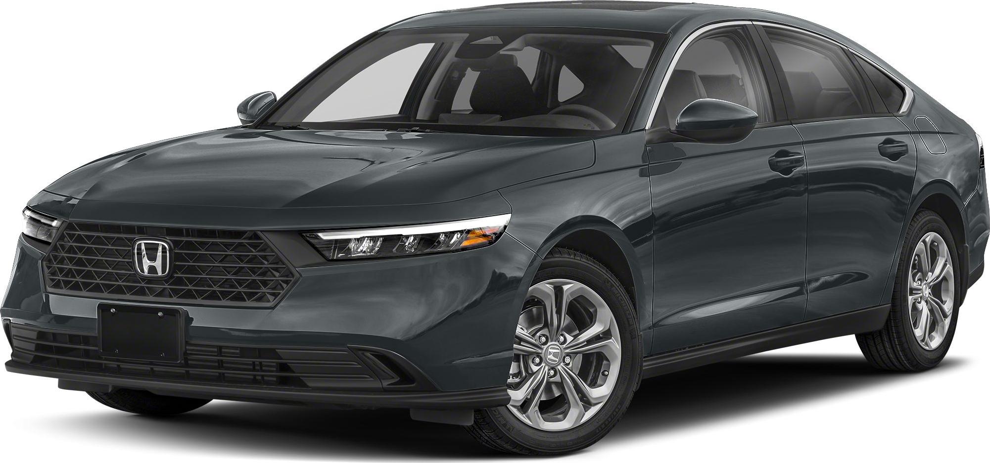 Hexagonal front grille with sleek LED headlights and alloy wheels