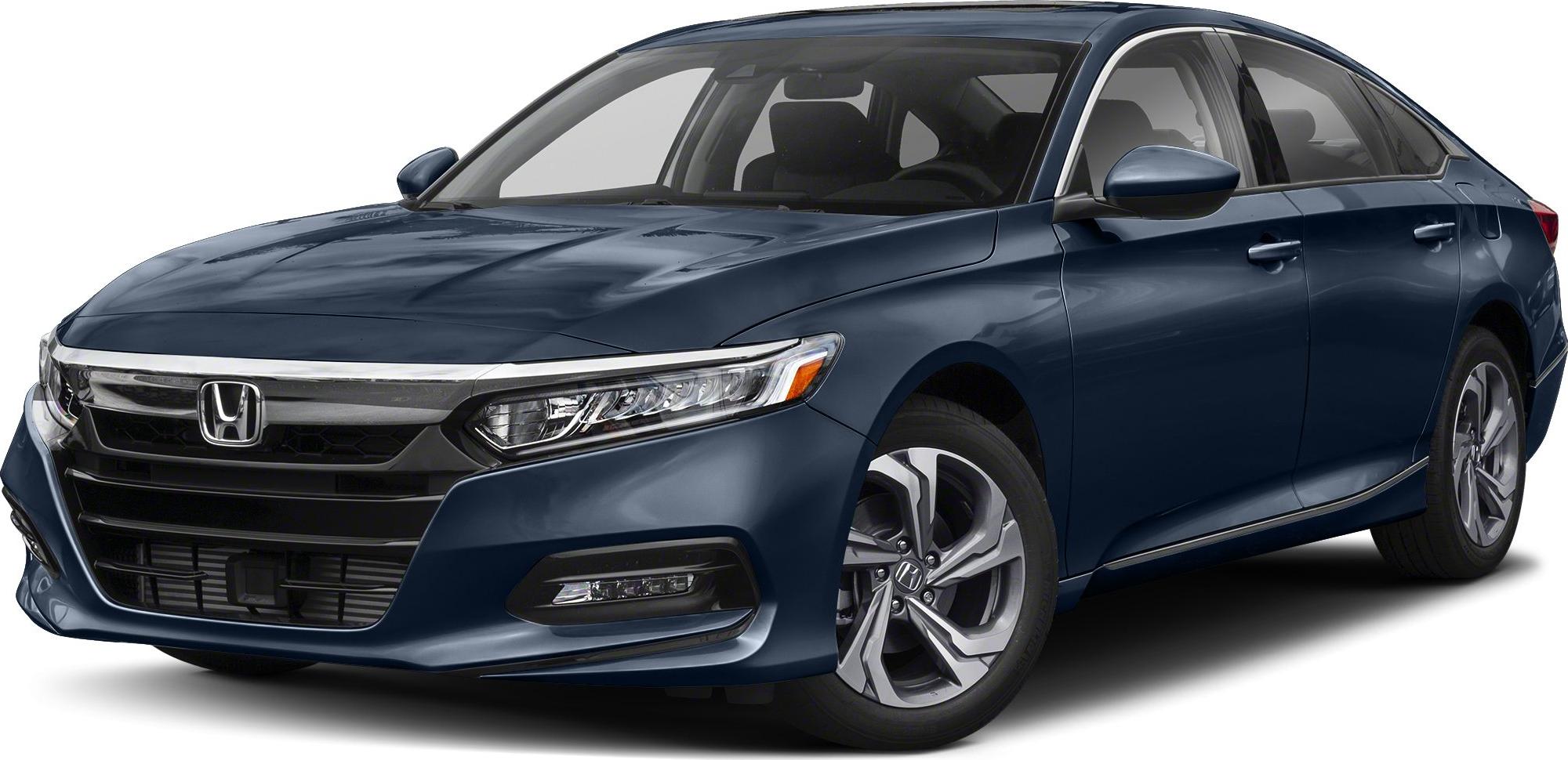 Front-side view of sedan with LED headlights and alloy wheels