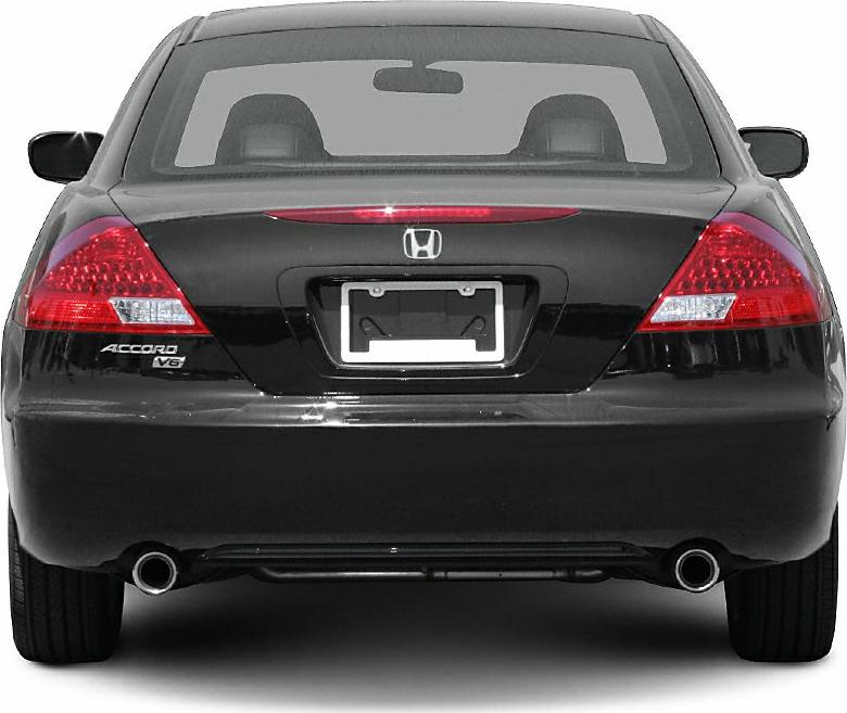 2006 Honda Accord VII Coupe (facelift 2005) Rear View