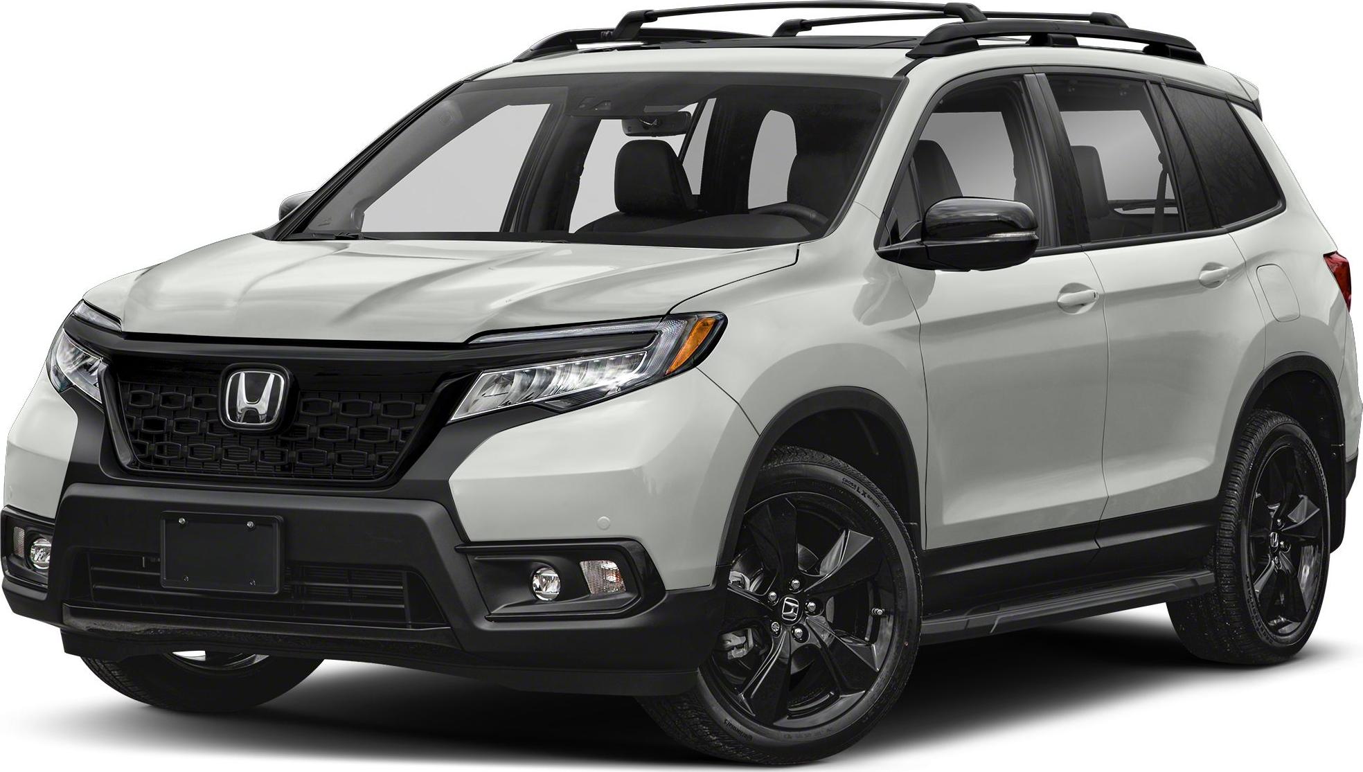 Modern SUV with black grille, LED headlights, and black alloy wheels.