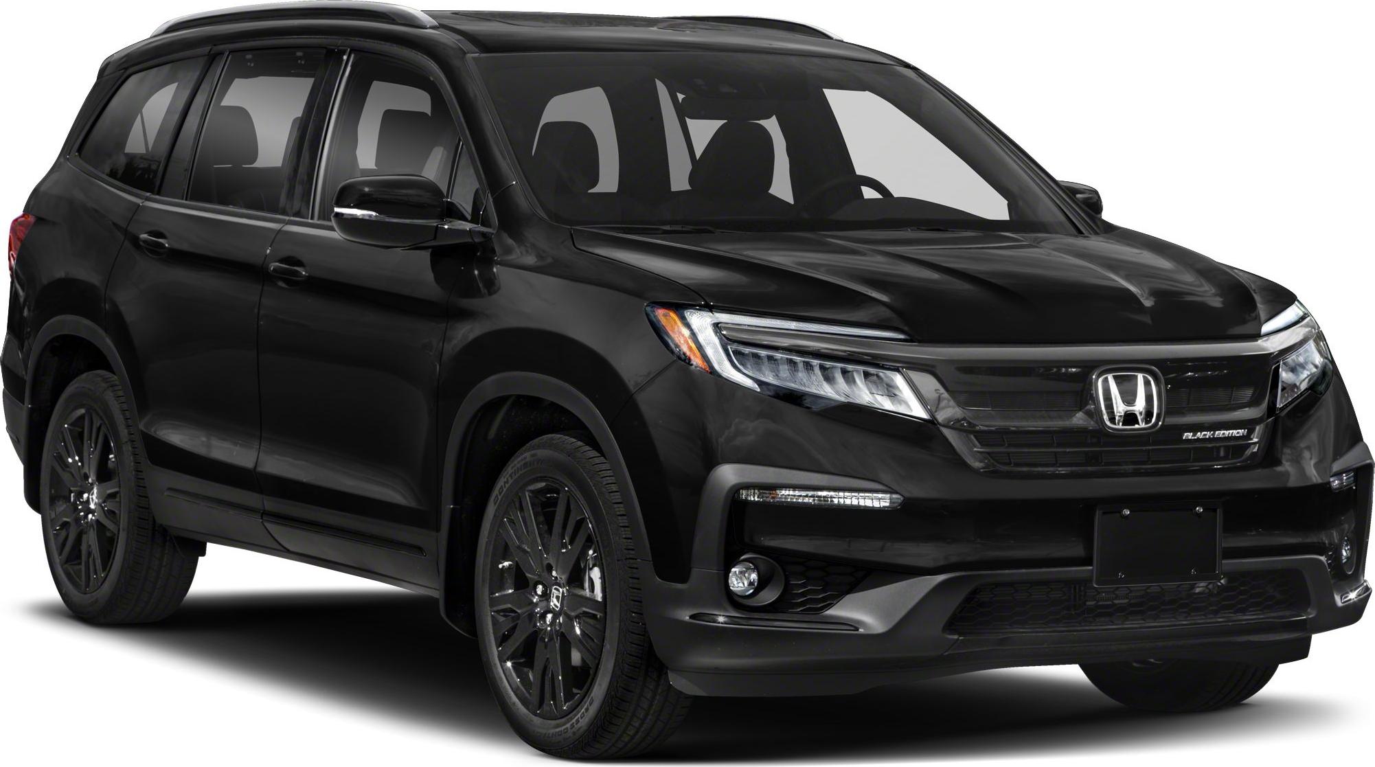 Black SUV with LED headlights and black alloy wheels