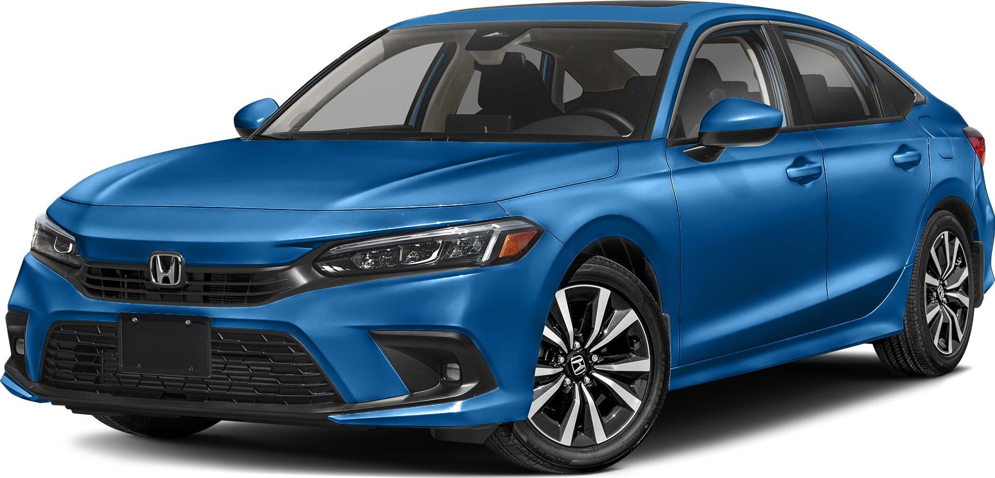 3/4 front-left view, Aegean Blue Metallic