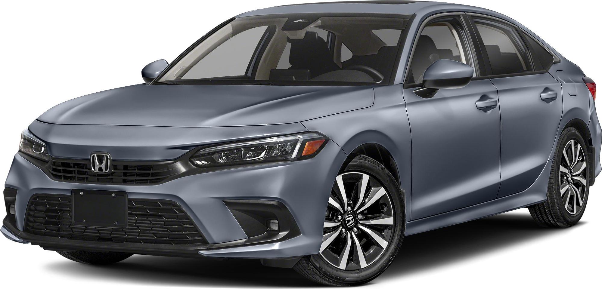 Sleek sedan with LED headlights and aerodynamic alloy wheels