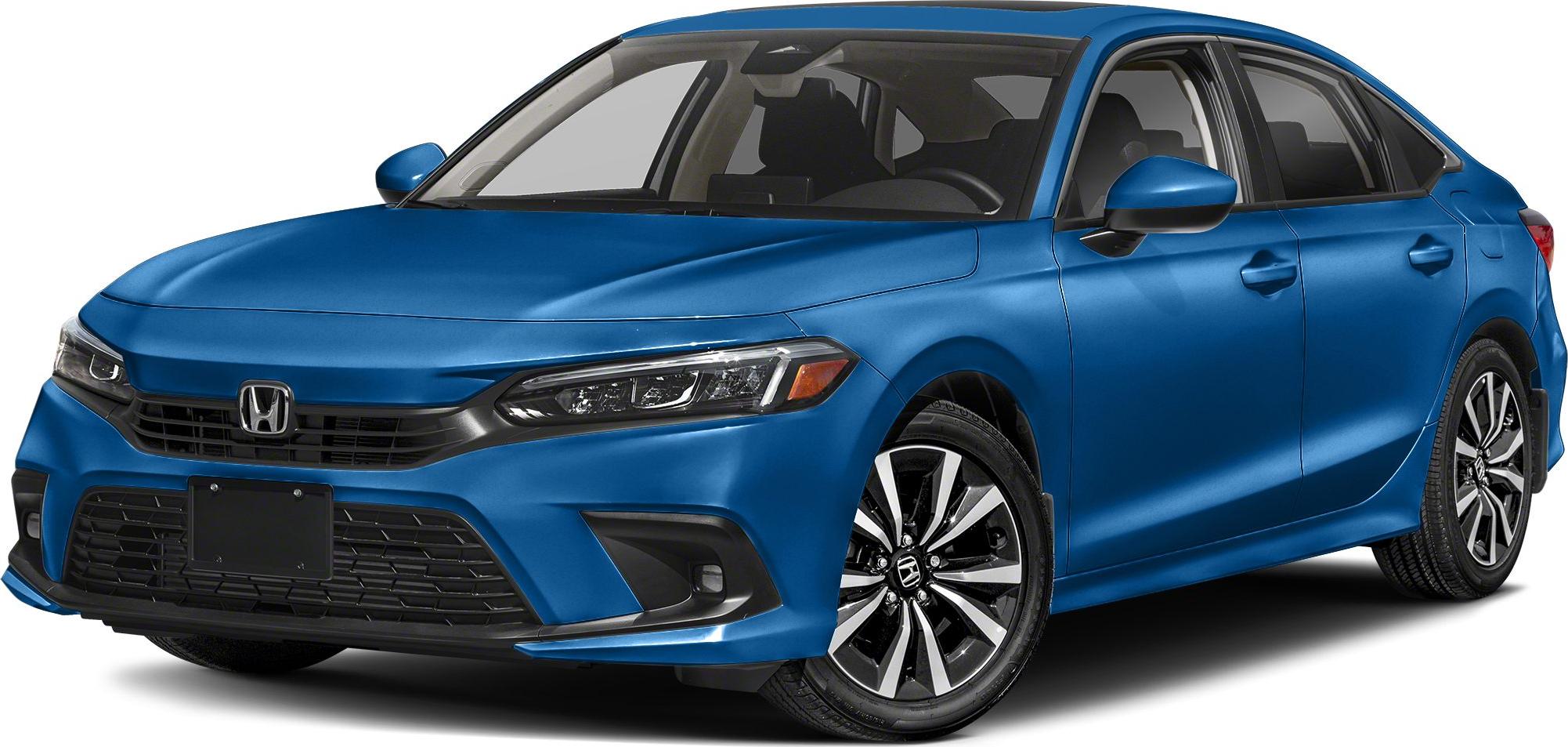 3/4 front-left view, Aegean Blue Metallic