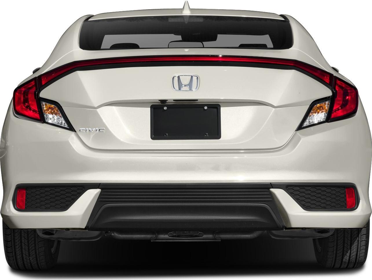 2019 Honda Civic X Coupe (facelift 2018) Rear View