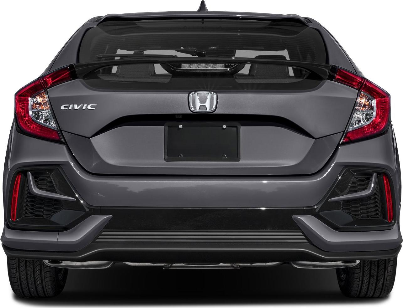 2019 Honda Civic X Hatchback (facelift 2019) Rear View