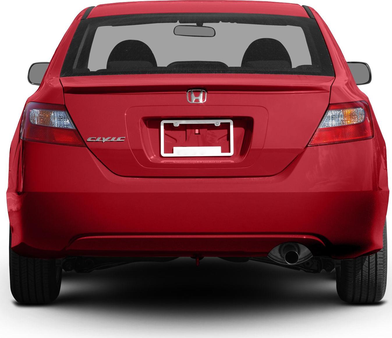 2009 Honda Civic VIII Coupe (facelift 2008) Rear View