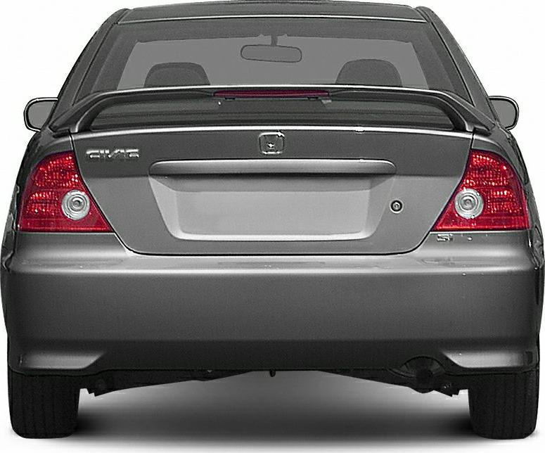 2001 Honda Civic VII Coupe Rear View