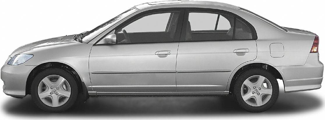 2001 Honda Civic VII Sedan Side View Left