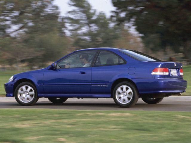 1996 Honda Civic VI Coupe Side View Left