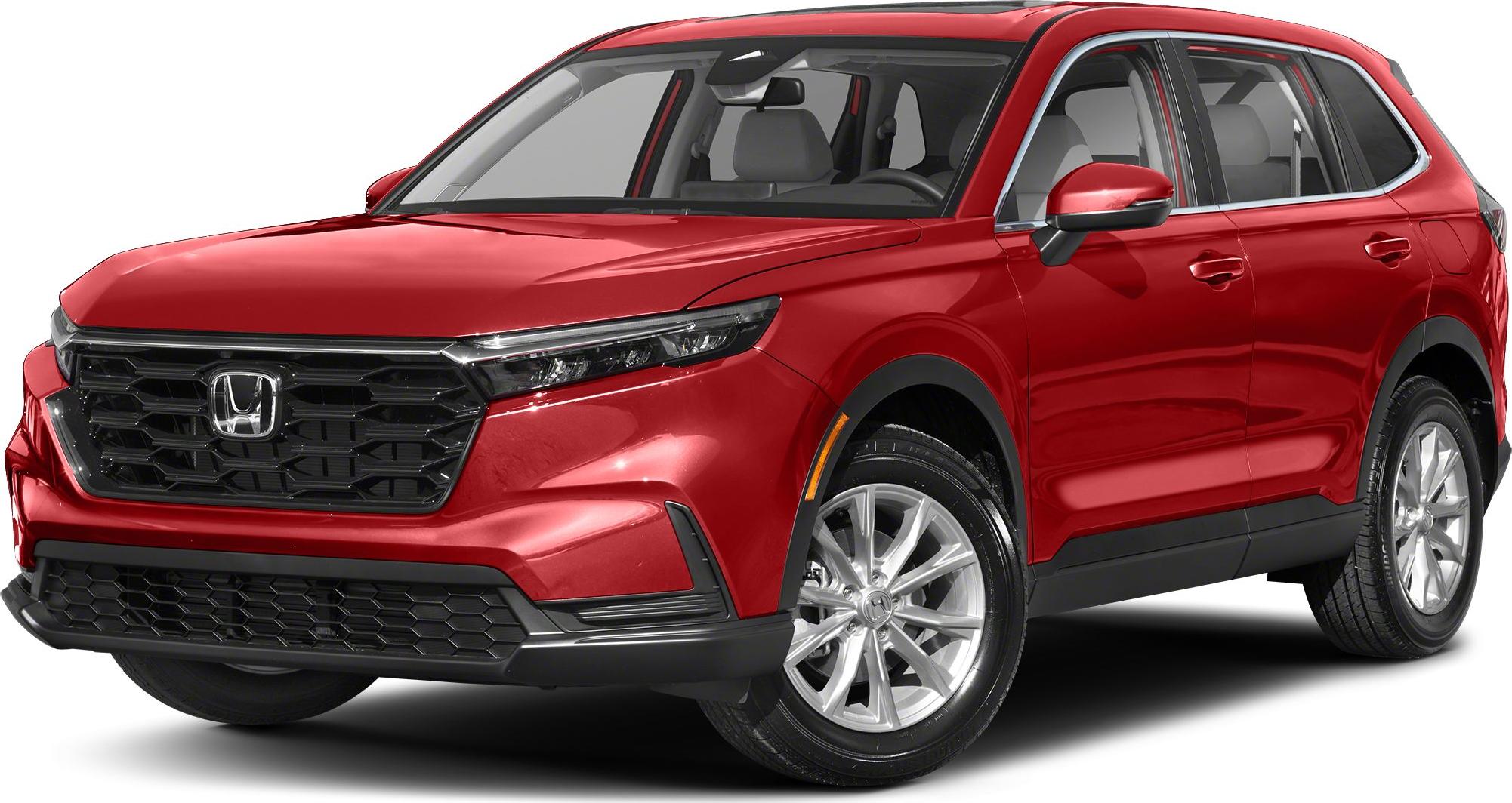 3/4 front-left view, Radiant Red Metallic