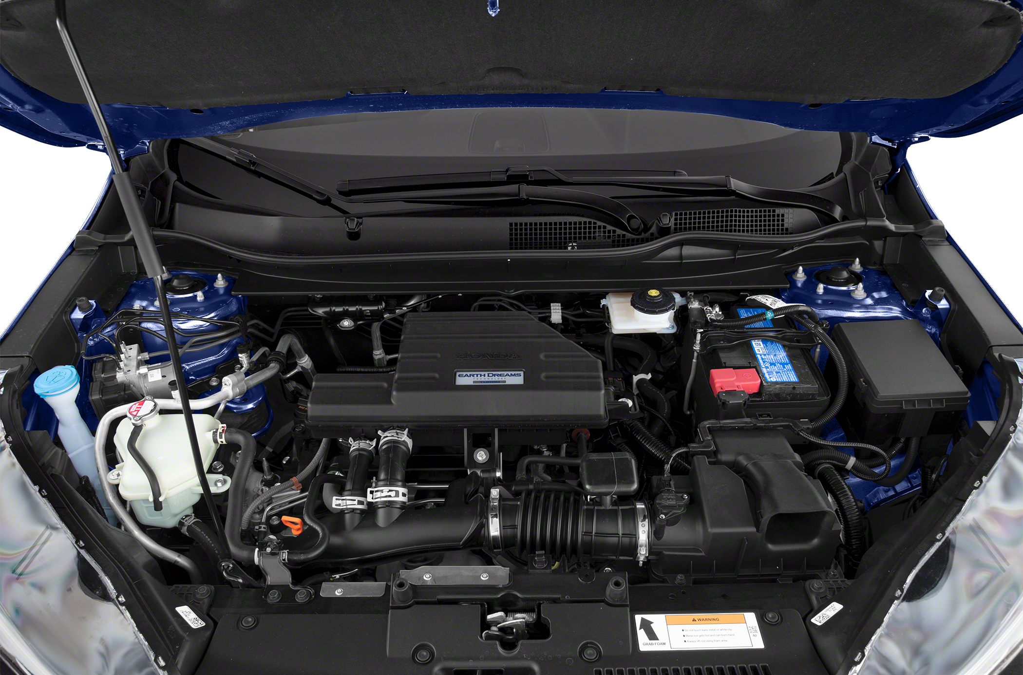 Engine bay with Earth Dreams technology and organized components