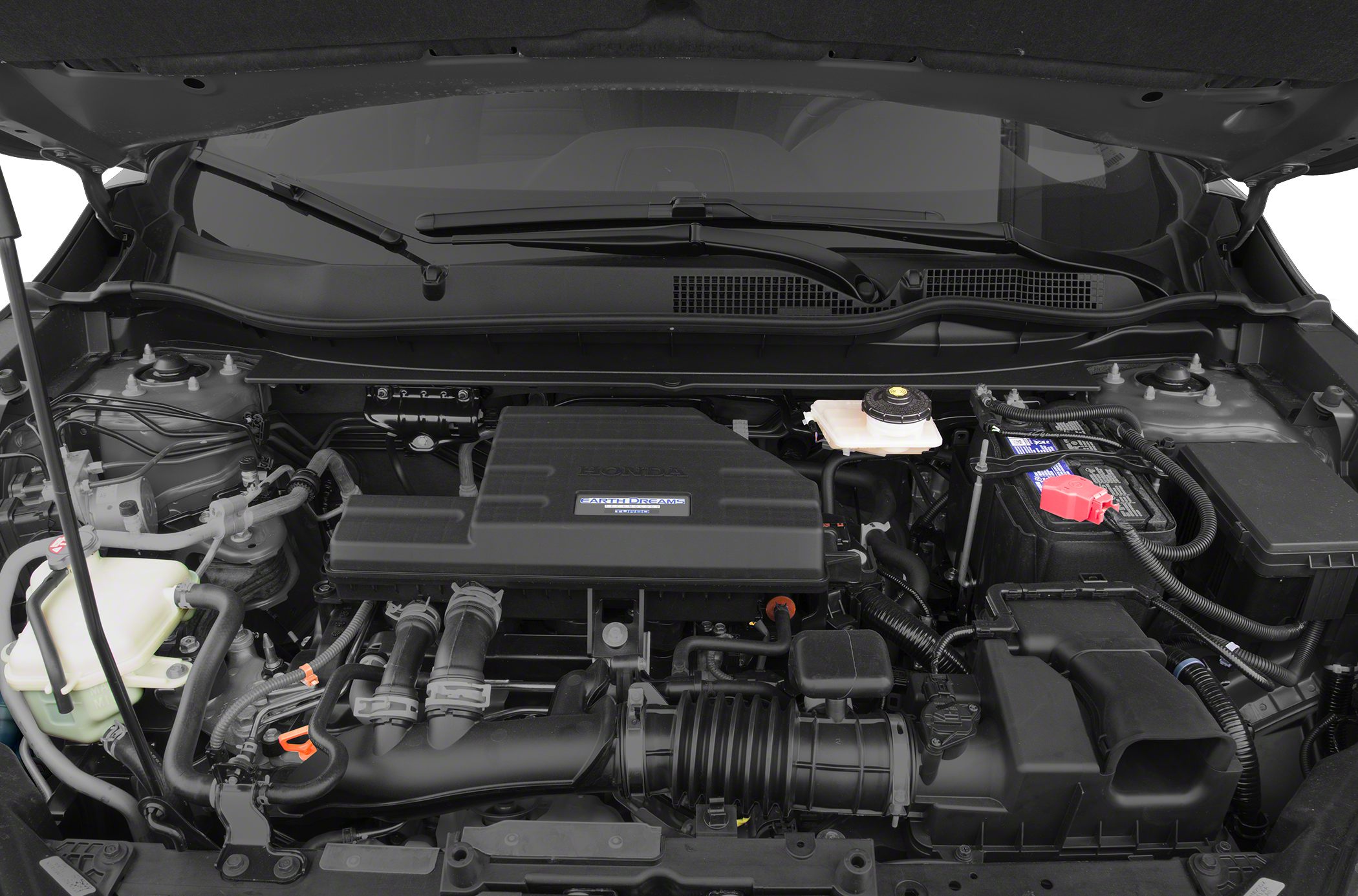 Engine bay with Earth Dreams Technology by Honda