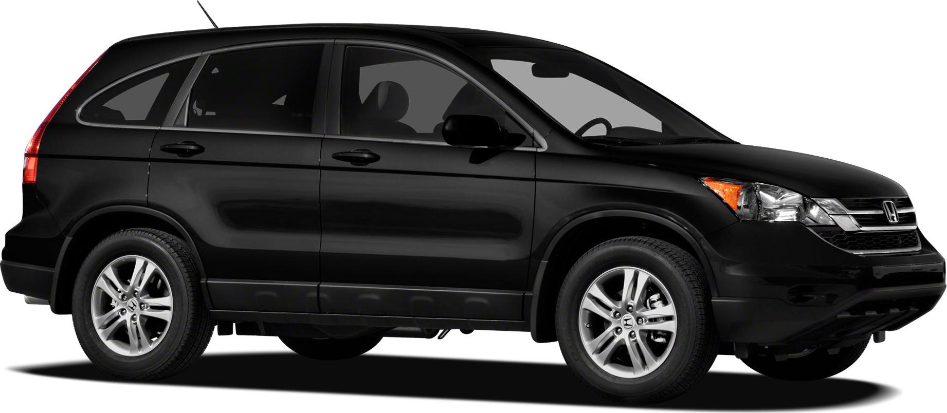 Side profile of black SUV with alloy wheels