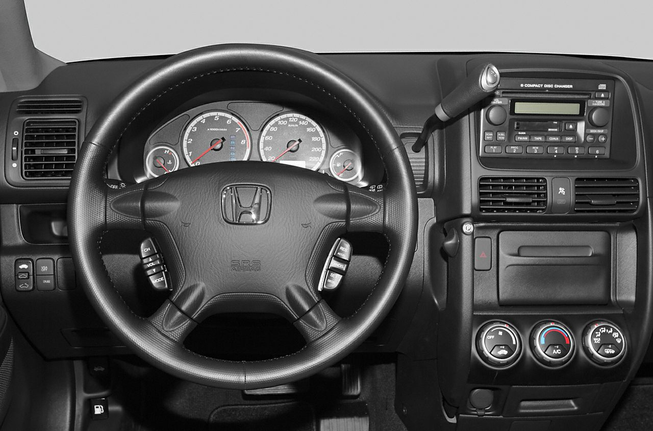 Steering wheel and dashboard with gauges and control center