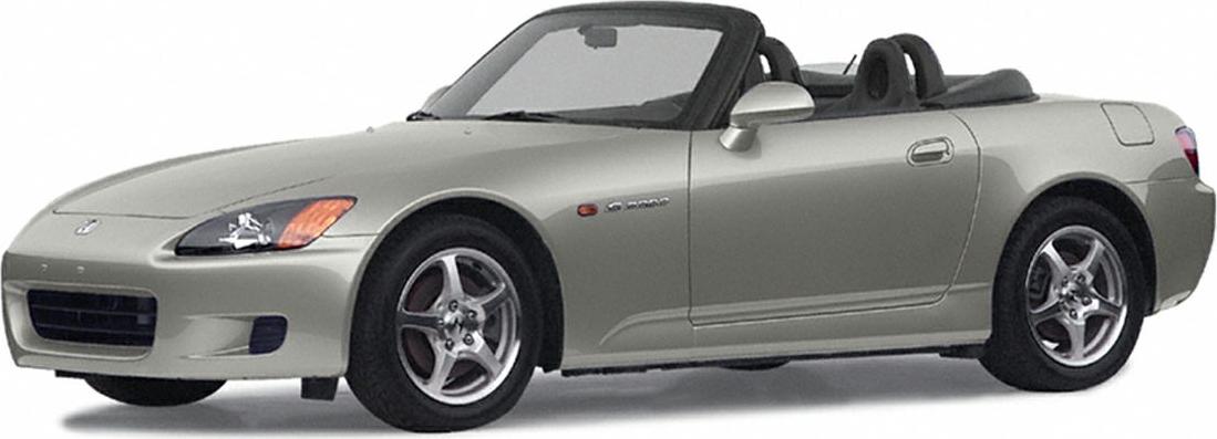 Front side view of a convertible roadster with alloy wheels