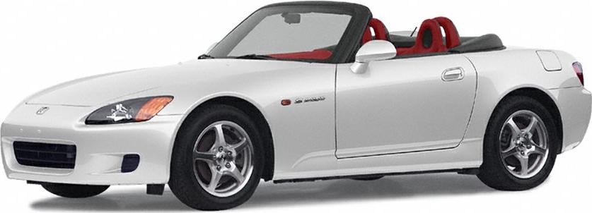 3/4 front-left view, Grand Prix White