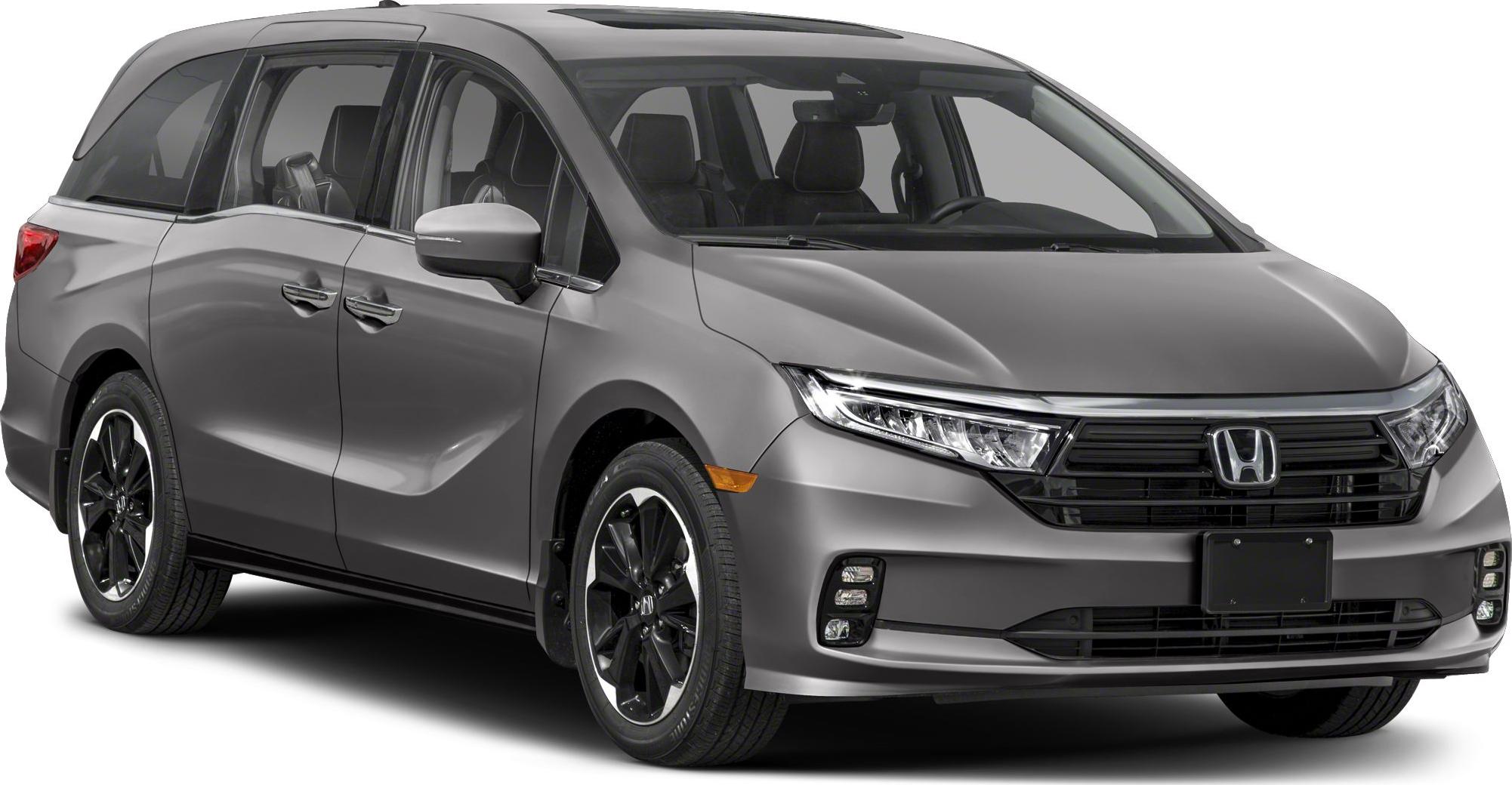 Modern front view with LED headlights and sleek grille