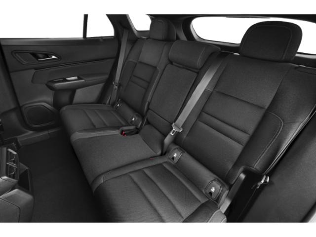 Spacious, modern rear seat interior with premium upholstery and comfort features