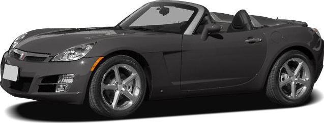 Convertible sports car front side profile with alloy wheels